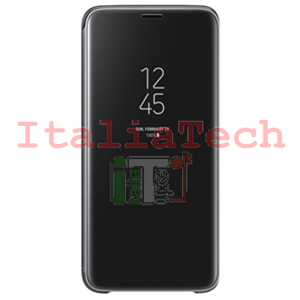 CUSTODIA CLEAR VIEW CASE COVER Originale Samsung EF-ZG960CBE Per Galaxy S9 G960F Nera