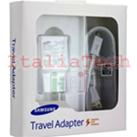 Caricabatterie Samsung Rete EP-TA20EWEC Fast Charge 15w + Cavo Micro Usb in BLISTER