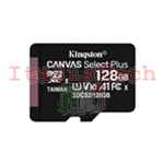 MEMORY CARD MICROSD 128GB UHS-I C10 KINGSTON CANVAS SELECT SDCS2/128GB