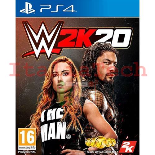 Videogioco PS4 WWE 2K20 PS4 EU Sony PlayStation 4 Gioco Nuovo Sigillato  Originale - 2K, Take2 ( CONSOLLE E GIOCHI - Giochi Ps4/Ps5 )