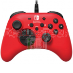 Controller Nintendo Switch Joypad Compatibile USB colore Rosso Hori NSW-156U