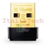 SCHEDA DI RETE WIRELESS DUAL BAND AC600 USB TP-LINK ARCHER T2U NANO