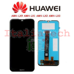 LCD DISPLAY + TOUCH + COMPLETO PER HUAWEI Y5 2019 AMN-LX1 AMN-LX2 AMN-LX3 NERO touchscreen vetro