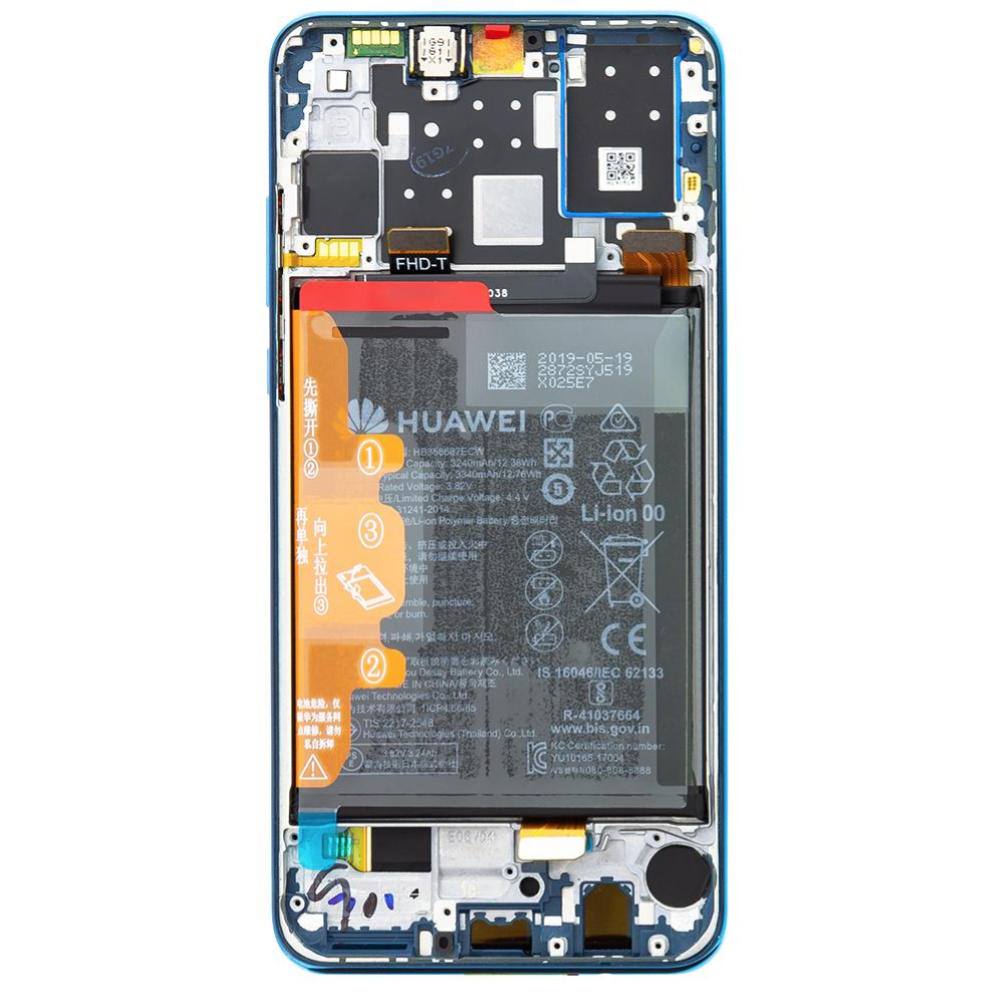 LCD DISPLAY TOUCH COMPLETO PER HUAWEI P30 Lite 48MP (Originale) MAR - Foto 3
