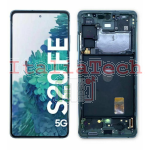DISPLAY LCD ORIGINALE Samsung G780 Galaxy S20 FE Cloud Mint vetrino touch vetro schermo