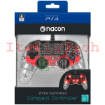NACON CONTROLLER WIRED ILLUMINATED COMPACT CONTROLLER PS4/PC ACCESS. PLAYSTATION 4