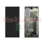 DISPLAY LCD ORIGINALE Samsung N980F Galaxy Note 20 GRIGIO vetrino touch vetro schermo