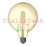 V-TAC VT-2153 LAMPADINA LED E27 12,5W GLOBO G125 FILAMENTO AMBRATA - SKU 7456