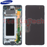 DISPLAY LCD ORIGINALE Samsung G973F Galaxy S10 BLU vetrino touch vetro schermo
