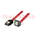 CAVO FLAT ADJ SATA 6.0 GBIT/S 1 M ANGOLATO