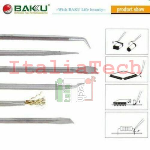 BK-120 baku Kit strumenti ausiliari in metallo adatti per saldature saldatura smd