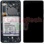 DISPLAY LCD ORIGINALE Samsung G996 Galaxy S21+ Plus PHANTOM GRAY vetrino touch vetro schermo + Batteria