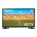 TV LED 32" SAMSUNG 32T4302 DVB-T2 HD READY SMART TV EUROPA BLACK