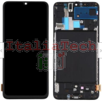 LCD DISPLAY TOUCH SCREEN+FRAME COMPATIBILE PER SAMSUNG GALAXY A70 A705 NERO