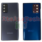 SCOCCA posteriore COMPATIBILE per Samsung Galaxy Note 20 N980 Nero back cover copri batteria 