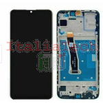 LCD +FRAME  HUAWEI P SMART 2020 pot-lx1a DISPLAY TOUCH SCREEN SCHERMO VETRO NERO