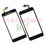 TOUCH SCREEN VETRO PER WIKO Y50 DIGITIZER VETRINO 5" NERO 