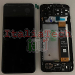 DISPLAY LCD ORIGINALE Samsung A135 Galaxy A13 NERO vetrino touch vetro schermo