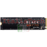 SSD NVME M.2 PCI-E 1TB 1000GB WESTERN DIGITAL BLACK SN770 WDS100T3X0E