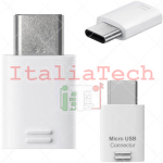 Adattatore (Micro-USB/Type-C - Bianco)