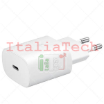 Caricabatterie Samsung Travel Adapter 25W (Type-C - Blister - Bianco)