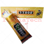 COLLA GLUE Zhanlida T7000 50ml per applicazione vetrino su touchscreen display lcd vetro riparazione samsung apple nokia