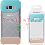 Custodia 2Piece Cover per Samsung Galaxy S8+ (Menta/Marrone)