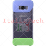 Custodia 2Piece Cover per Samsung Galaxy S8+ (Viola/Verde)