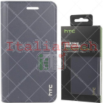 Custodia Flip Case per HTC One U Play (Blu)