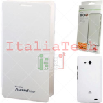 Custodia Flip Cover per Huawei Mate (Bianco)