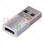 Adattatore (USB - Type-C - Silver)