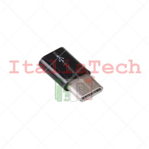 Adattatore (Micro-USB/Type-C - Nero)