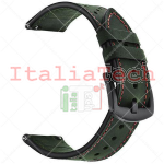 Cinturino in pelle per Samsung Gear S3 (Verde)