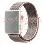 Cinturino Sport Loop per Watch (38/40/41 MM - Grigio/Rosa - Bicolore)
