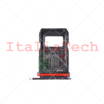 Porta SIM per OnePlus 7 Pro (Compatibile - Mirror Gray)