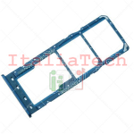 Porta SIM/microSD Dual per Samsung A022 (Compatibile - Blue)