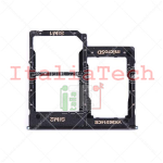 Porta SIM/microSD Dual per Samsung A405 (Compatibile - Black)
