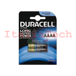 DURACELL - Batterie Specialistiche MX2500 AAAA ALCALINE 1,5V - confezione da 2 - 5000394041660 - SPE-MX2500