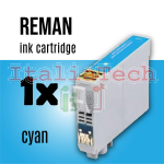 REMAN - BROTHER LC980/67/61/1100C InkJet Cyan - KD-LC980/LC985/LC1100C