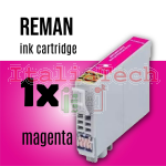 REMAN - BROTHER LC980/67/61/1100M InkJet Magenta - KD-LC980/LC985/LC1100M