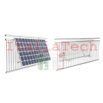 EASY SOLAR STAFFA DA BALCONE IN ALLUMINIO PER PANNELLI SOLARI ESB-001B