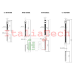 VITE DOPPIA FILETTATURA PER FOTOVOLTAICO M12 L30 CM CONTACT N.3 DADI E GUARNIZIONE EPDM STA12300