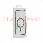 Custodia MagSafe in silicone per iPhone 14 Plus (Trasparente)