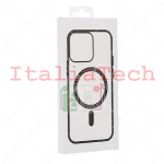 Custodia MagSafe in silicone per iPhone 14 Pro (Trasparente)