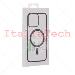 Custodia MagSafe in silicone per iPhone 14 Pro (Trasparente)