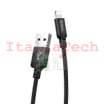 HOCO - CAVO DATI TIMES SPEED (X14) - USB-A TO LIGHTNING, 2,4A, 2.0M - NERO