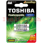 TOSHIBA - Rechargeable LR03 Ministilo AAA 950mAh - MN2400 - 2PK - TOSR0382H