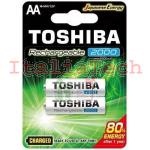 TOSHIBA - Rechargeable LR6 Stilo AA 2000mAh - MN1500 - 2PK - TOSR682H