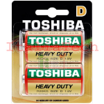 TOSHIBA - Zinc R20 D Torcia - 4904530587696 - 2PK - TOSZ20