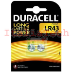 DURACELL - Batterie Specialistiche Alkaline LR43 - 2 PK 5000394052581 - DUR43
